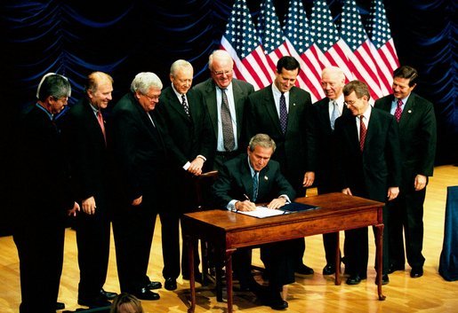 Signing of Partial Birth Abortion Ban