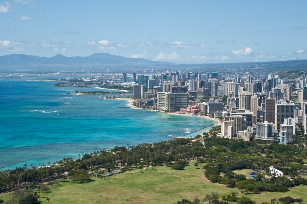 Waikiki from Diamond Head